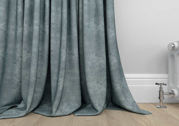Florence Faux Suede, Mid Grey - Made to Measure Curtains - Image 6